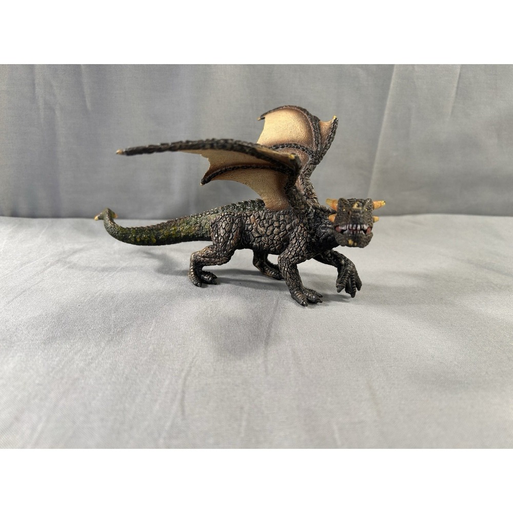 Mojo Earth Dragon‎ Brown Fantasy Figure 8.25"x5" Plastic Mythical Creatures